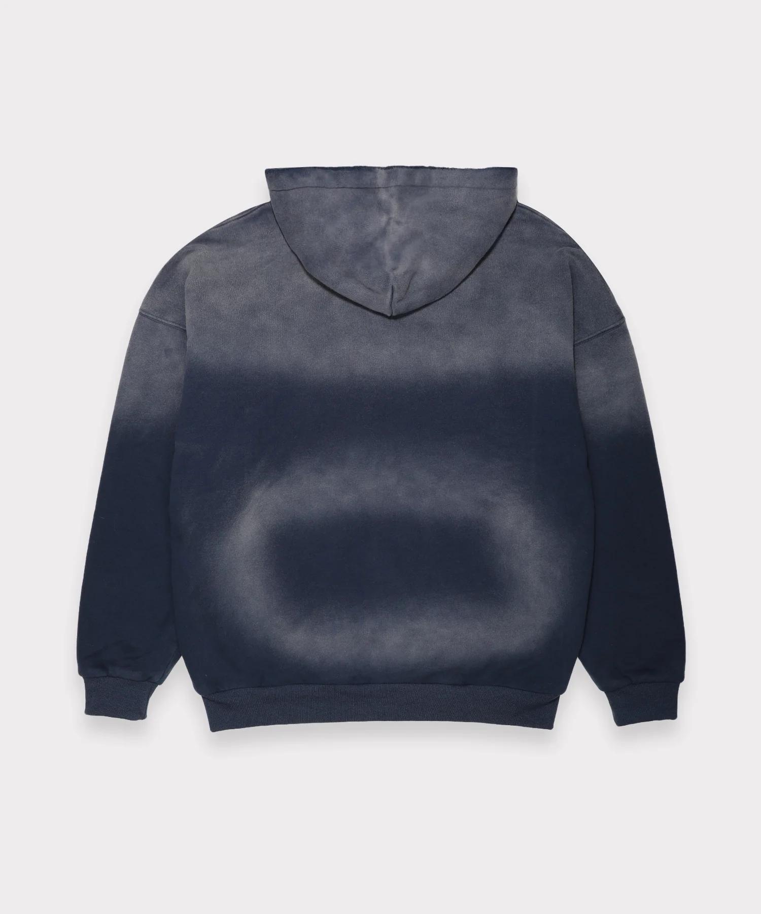 59 THRASHED THERMAL LINED ZIP UP (WASHED BLUE) - Image 3