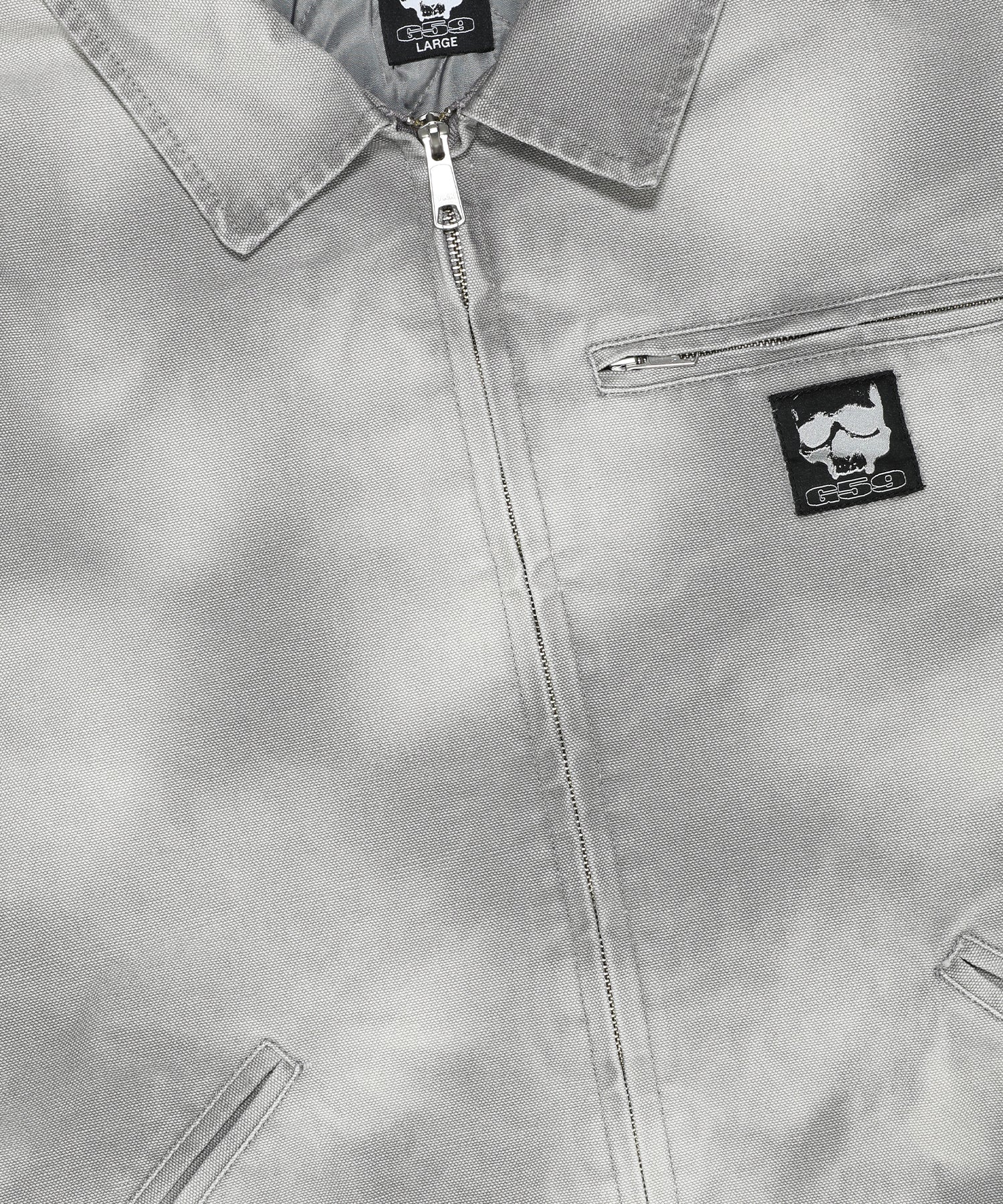 59 WORK JACKET (SUN FADED GREY) - Image 4