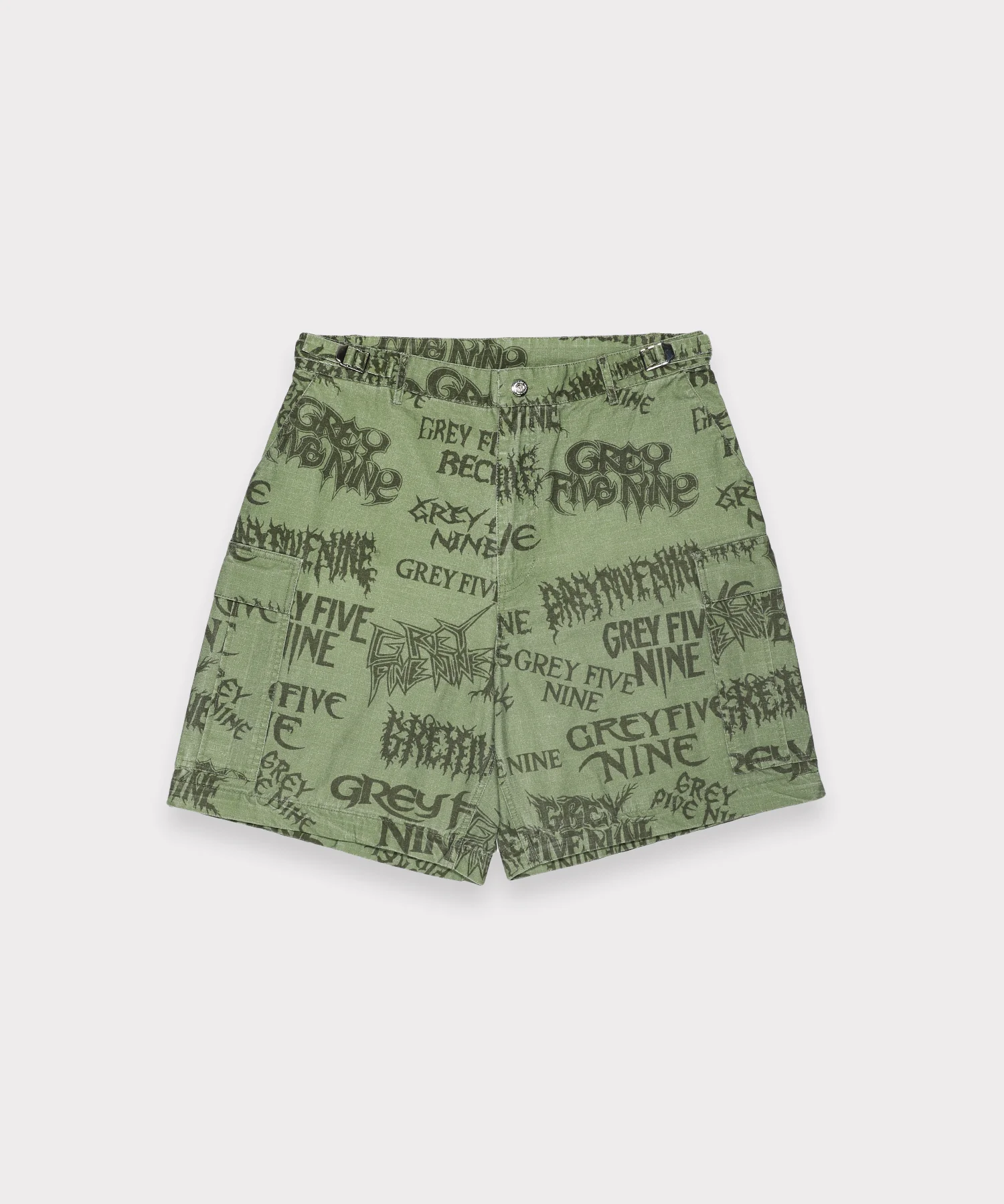 G59 HARDCORE ZIP OFF CARGO PANT (GREEN) - Image 5