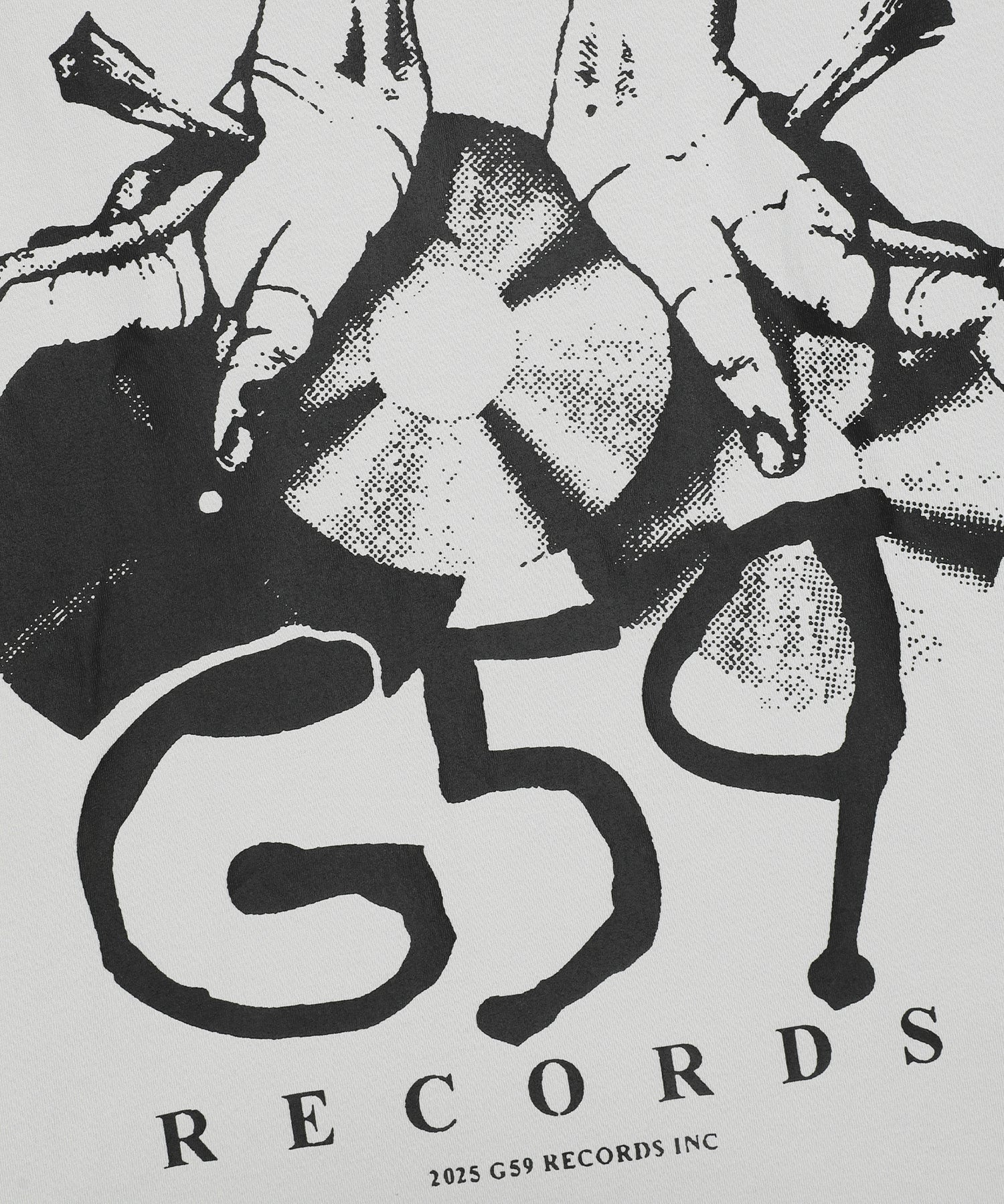 G59 MARTYR DOUBLE LAYER WAFFLE KNIT LS (GREY) - Image 3