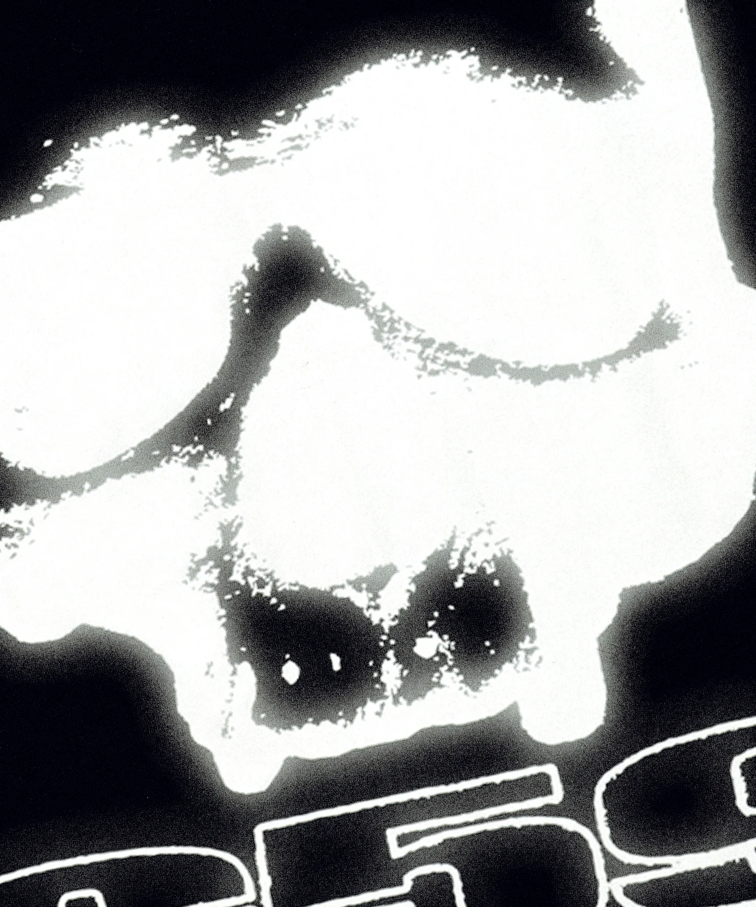 G59 SKULL LOGO REFLECTIVE HOODIE (BLACK) - Image 3