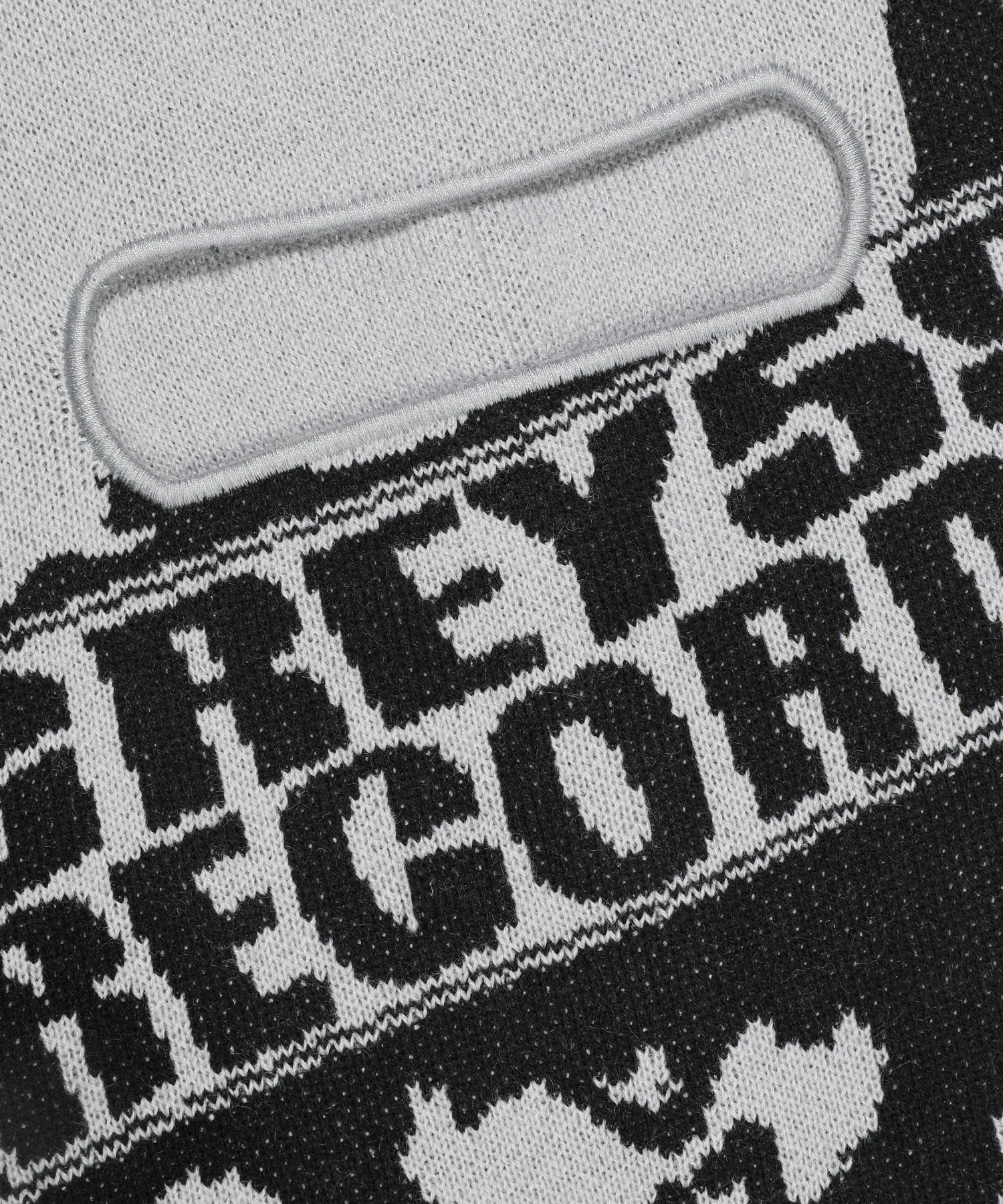 G59 STAMP KNIT BALACLAVA (COOL GREY) - Image 3